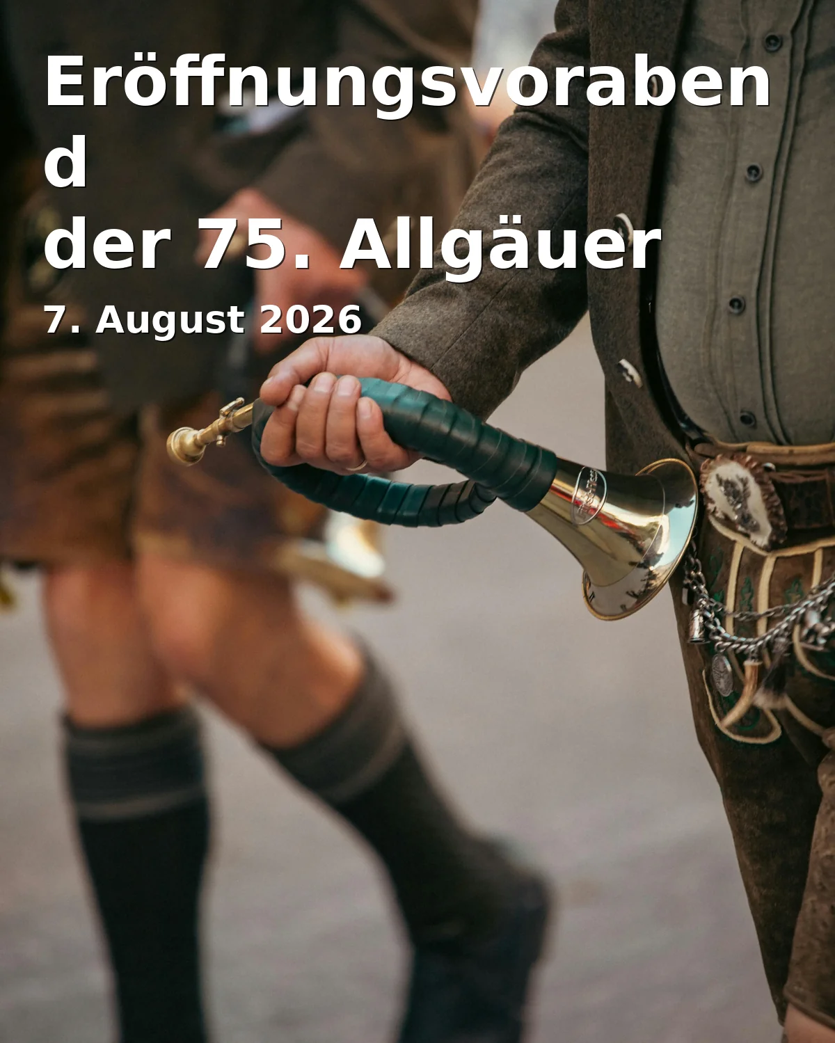 Event: Eröffnungsvorabend der 75. Allgäuer Festwoche in Königsplatz, Kempten on 7. August 2026