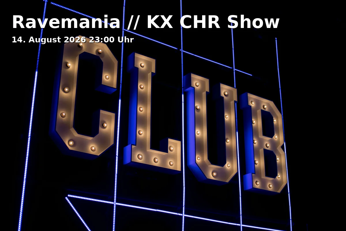 Event: Ravemania // KX CHR Show in R25 - Kulturschlachthof, Rather Straße 25, 40476 Düsseldorf on 14. August 2026