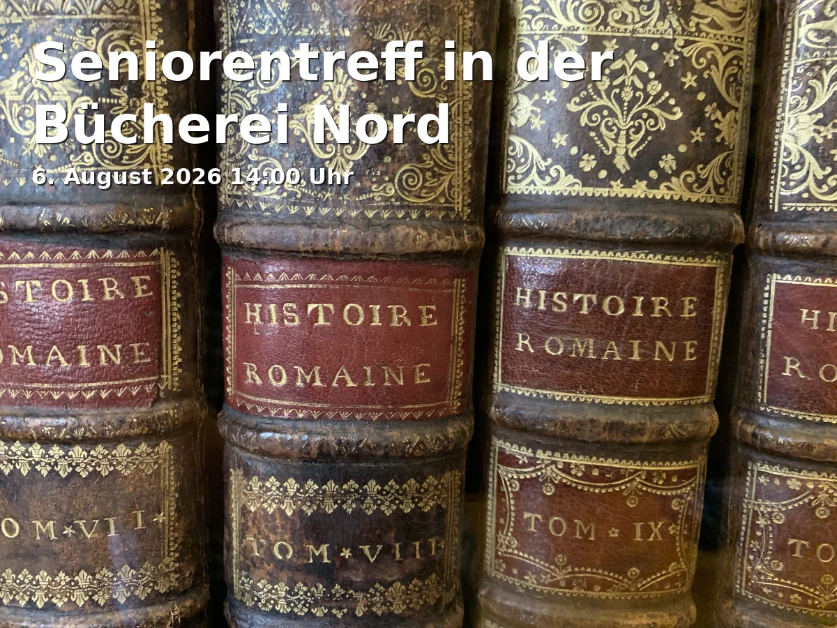 Senior Meetup at the Nord Library
