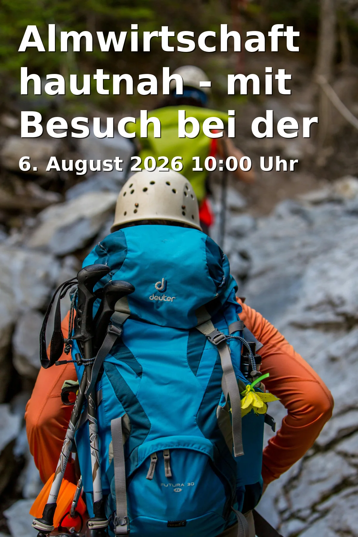 Event: Almwirtschaft hautnah - mit Besuch bei der Sennerin - Abgesagt! in Treffpunkt: Rathausplatz, Kufsteiner Straße 6, 83080 Oberaudorf on 6. August 2026