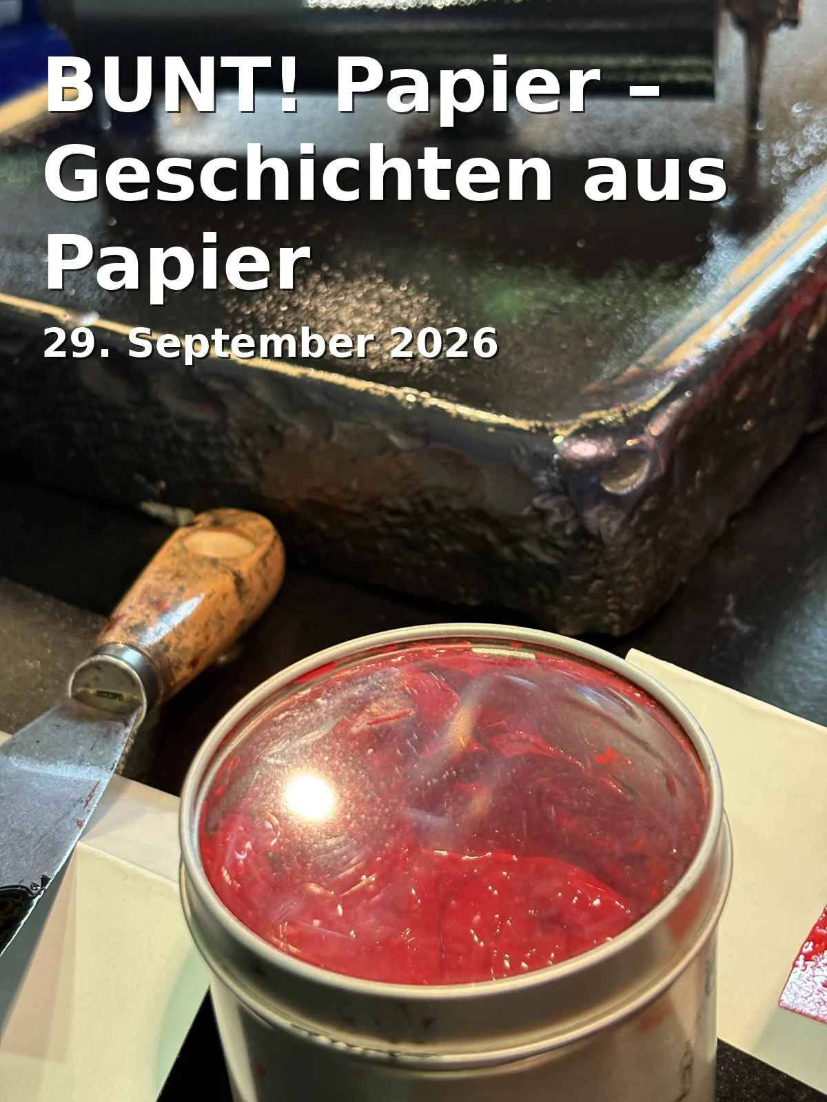 Event: BUNT! Papier – Geschichten aus Papier