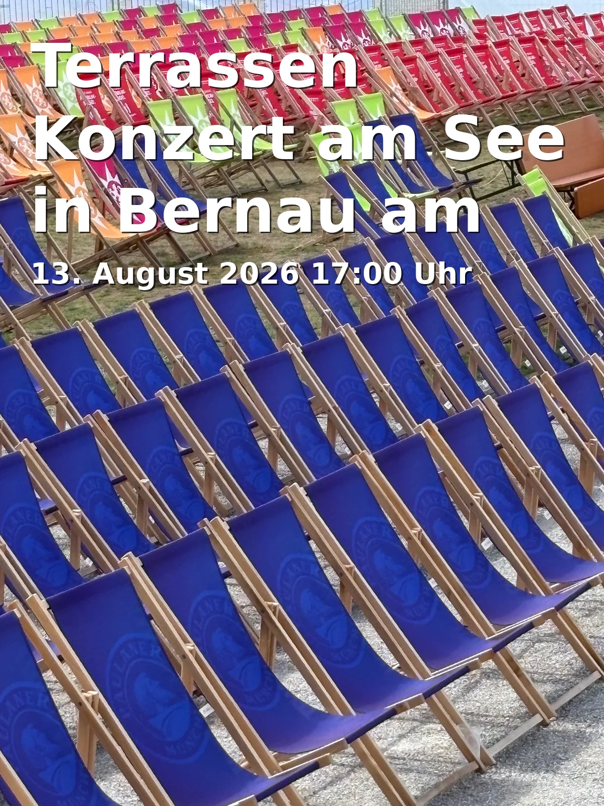 Event: Terrassen Konzert am See in Bernau am Chiemsee in Sallers Badehaus, Rasthausstraße 11, Bernau a. Chiemsee on 13. August 2026