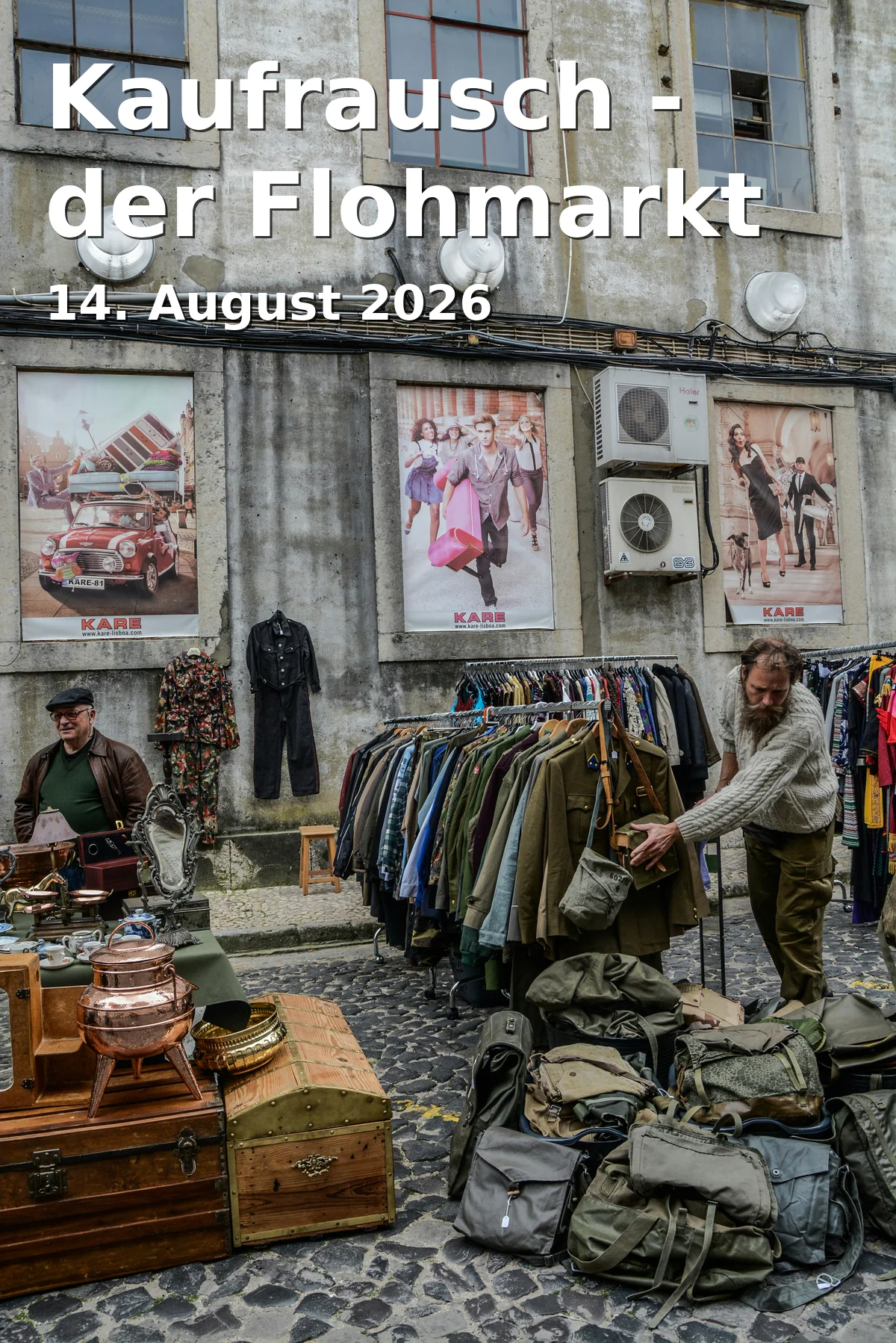 Event: Shopping Frenzy - the Flea Market in Lokschuppen on 14. August 2026
