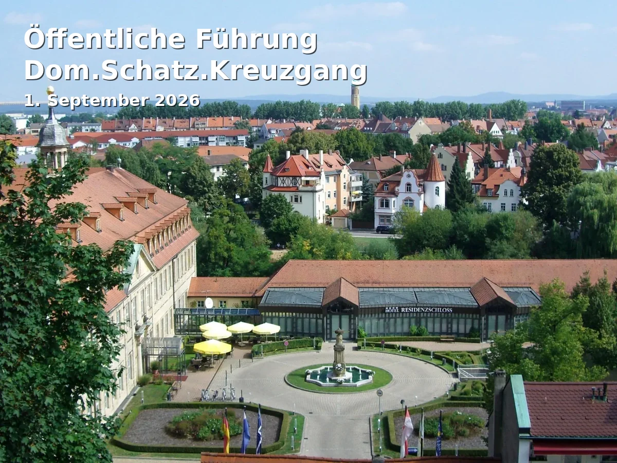 Event: Öffentliche Führung Dom.Schatz.Kreuzgang in Bamberger Dom, Domplatz 5, 96049 Bamberg on 1. September 2026