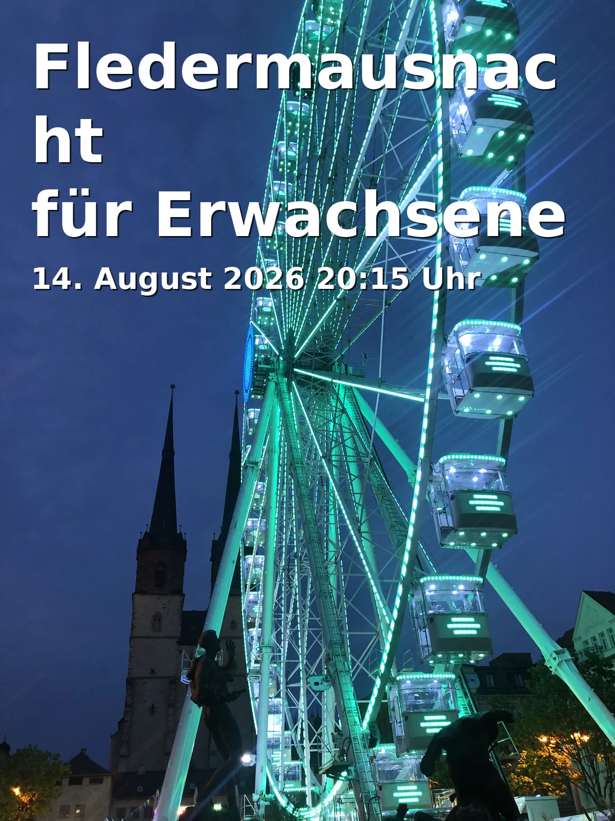 Event: Bat Night for Adults in Bielefeld in Biologische Station Gütersloh/Bielefeld e.V., Niederheide 63, 33659 Bielefeld on 14. August 2026