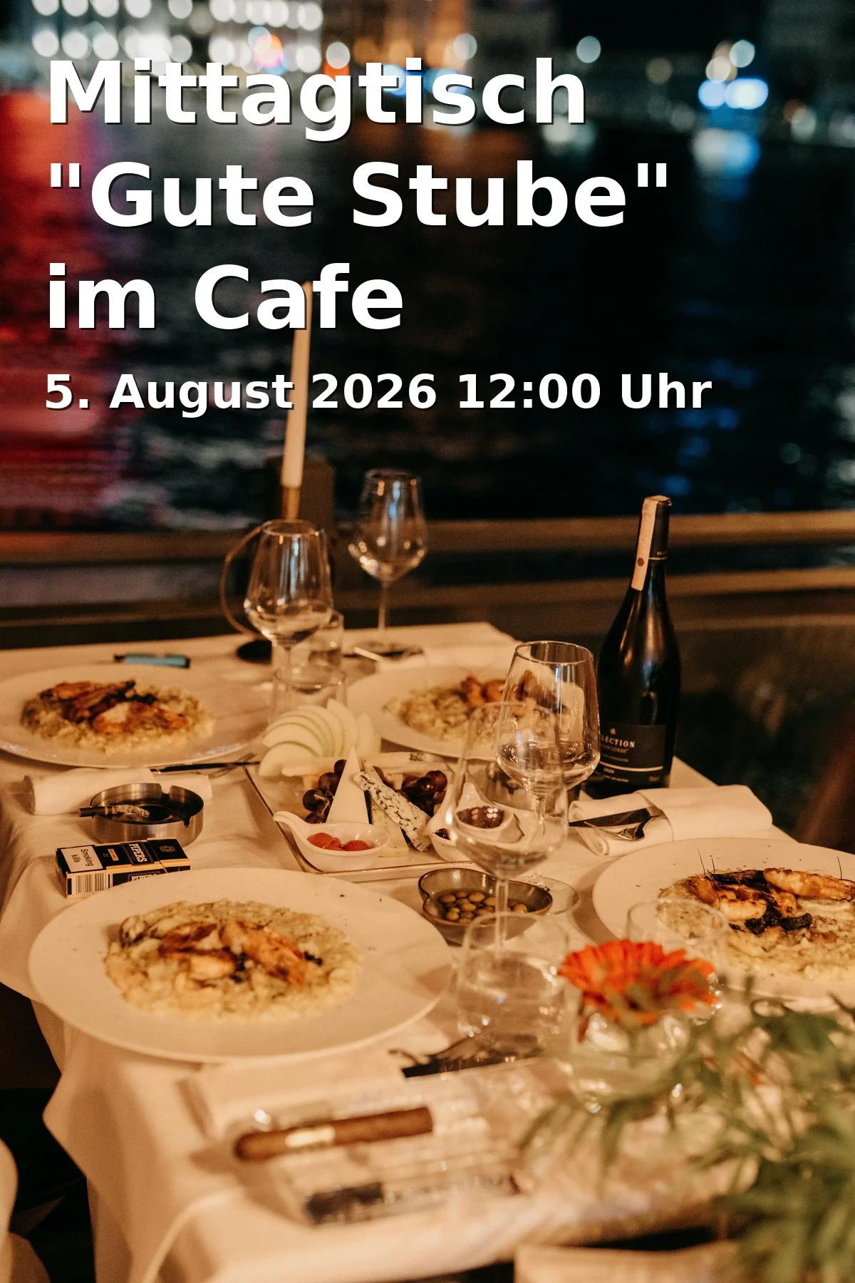 Mittagtisch "Gute Stube" im Cafe Lebenswert