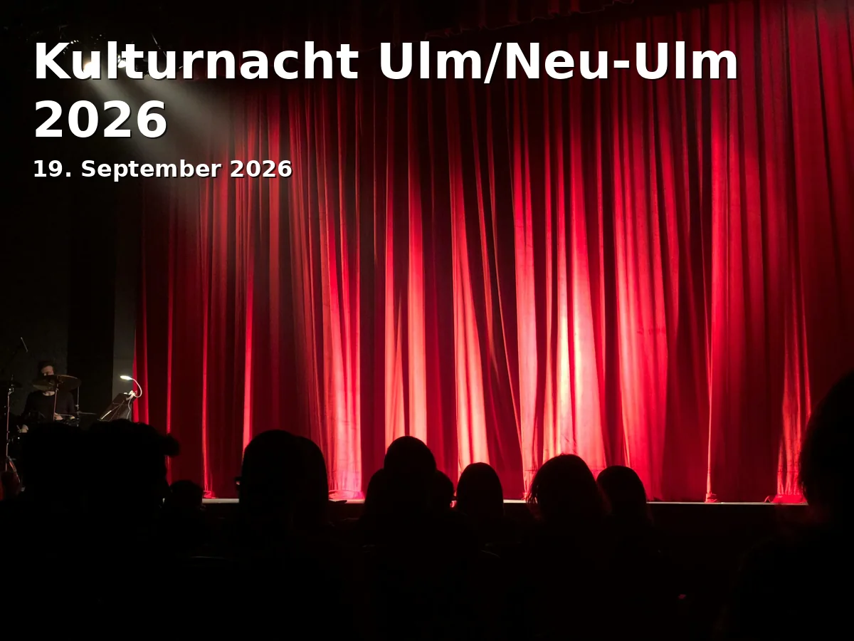 Kulturnacht Ulm/Neu-Ulm 2026