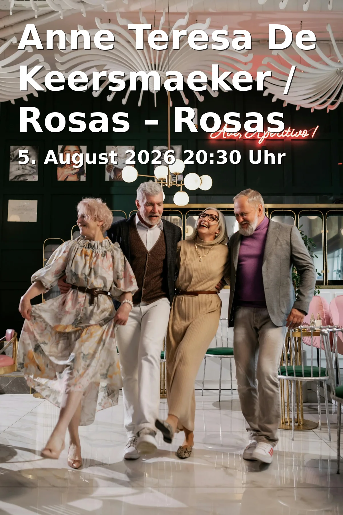 Event: Anne Teresa De Keersmaeker / Rosas – Rosas danst Rosas in Muffatwerk - Muffathalle, Zellstr. 4, 81667 München on 5. August 2026