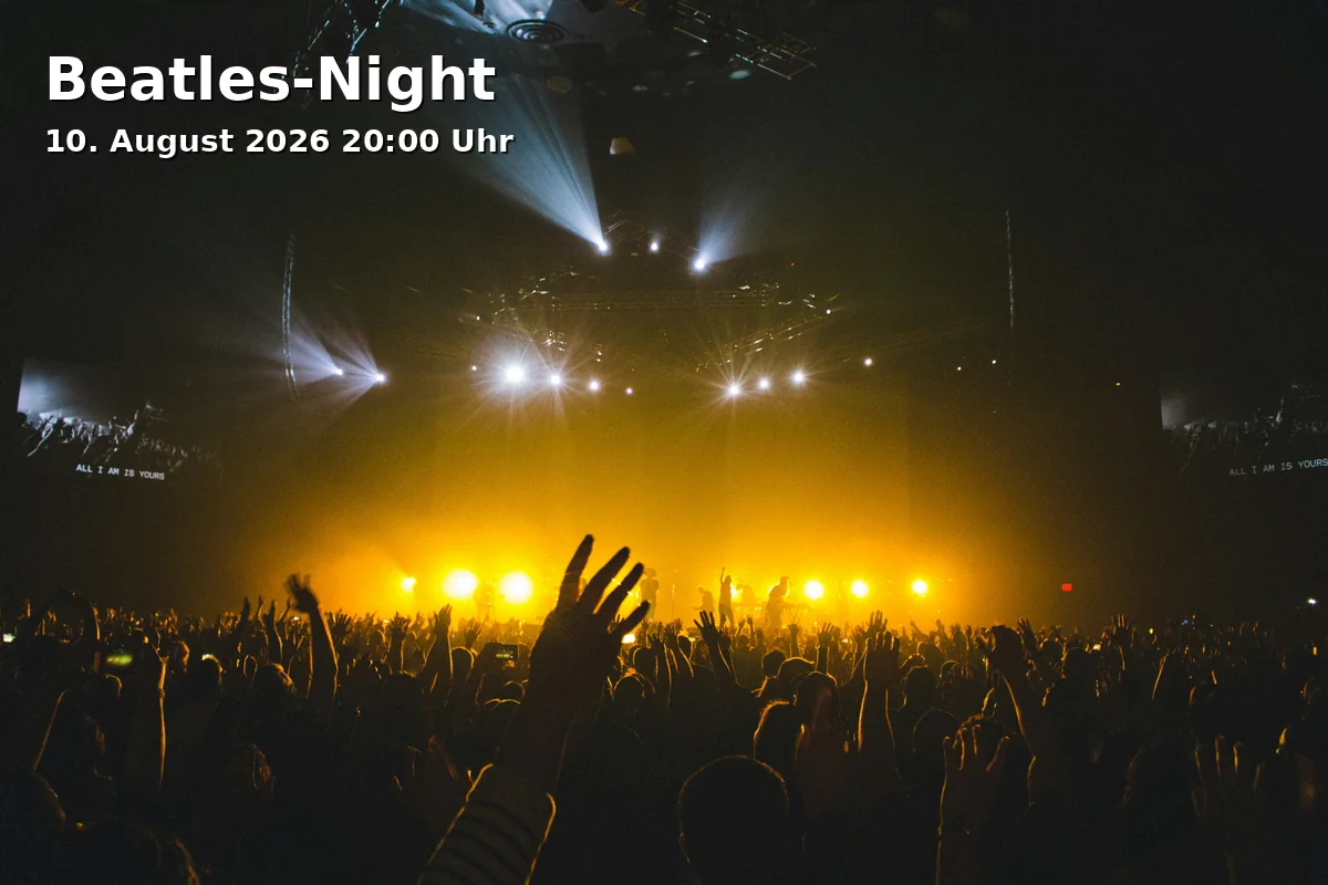 Event: Beatles-Night in Brunnenhof der Residenz, Residenzstraße 1, 80333 München on 10. August 2026