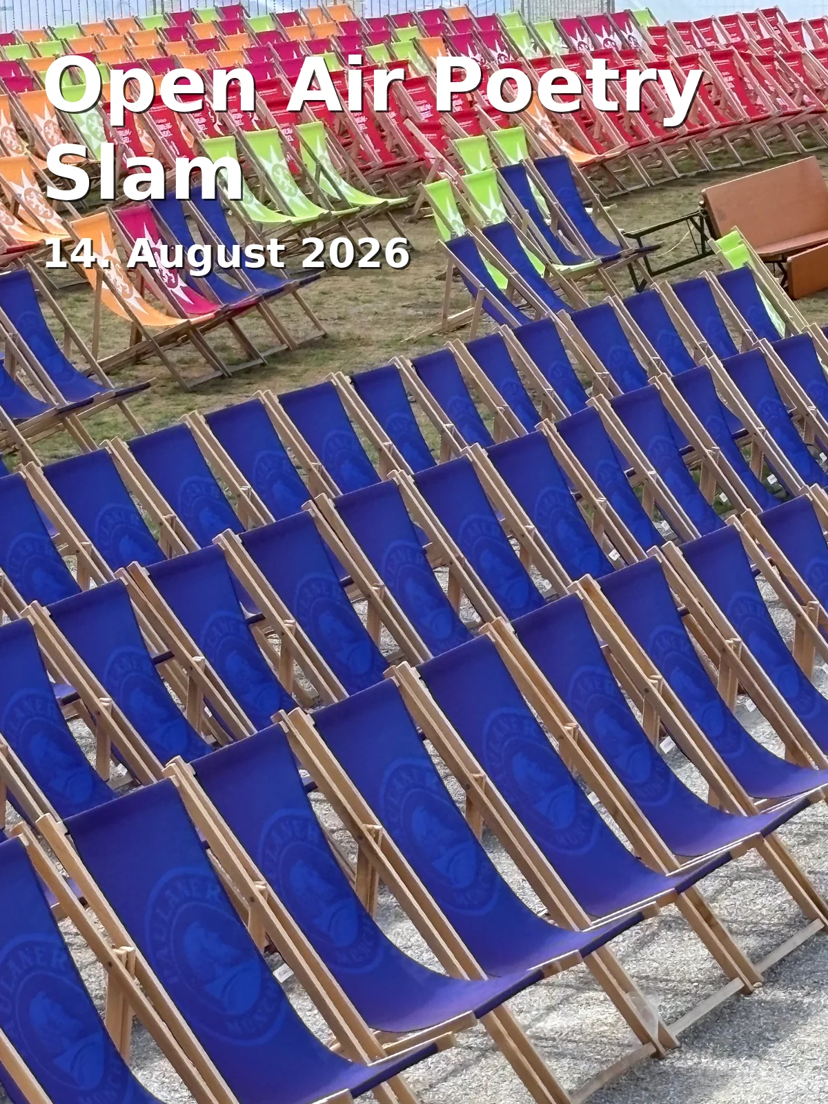Event: Open Air Poetry Slam in Regionalbibliothek Weiden, Sedanstraße 1, 92637 Weiden on 14. August 2026