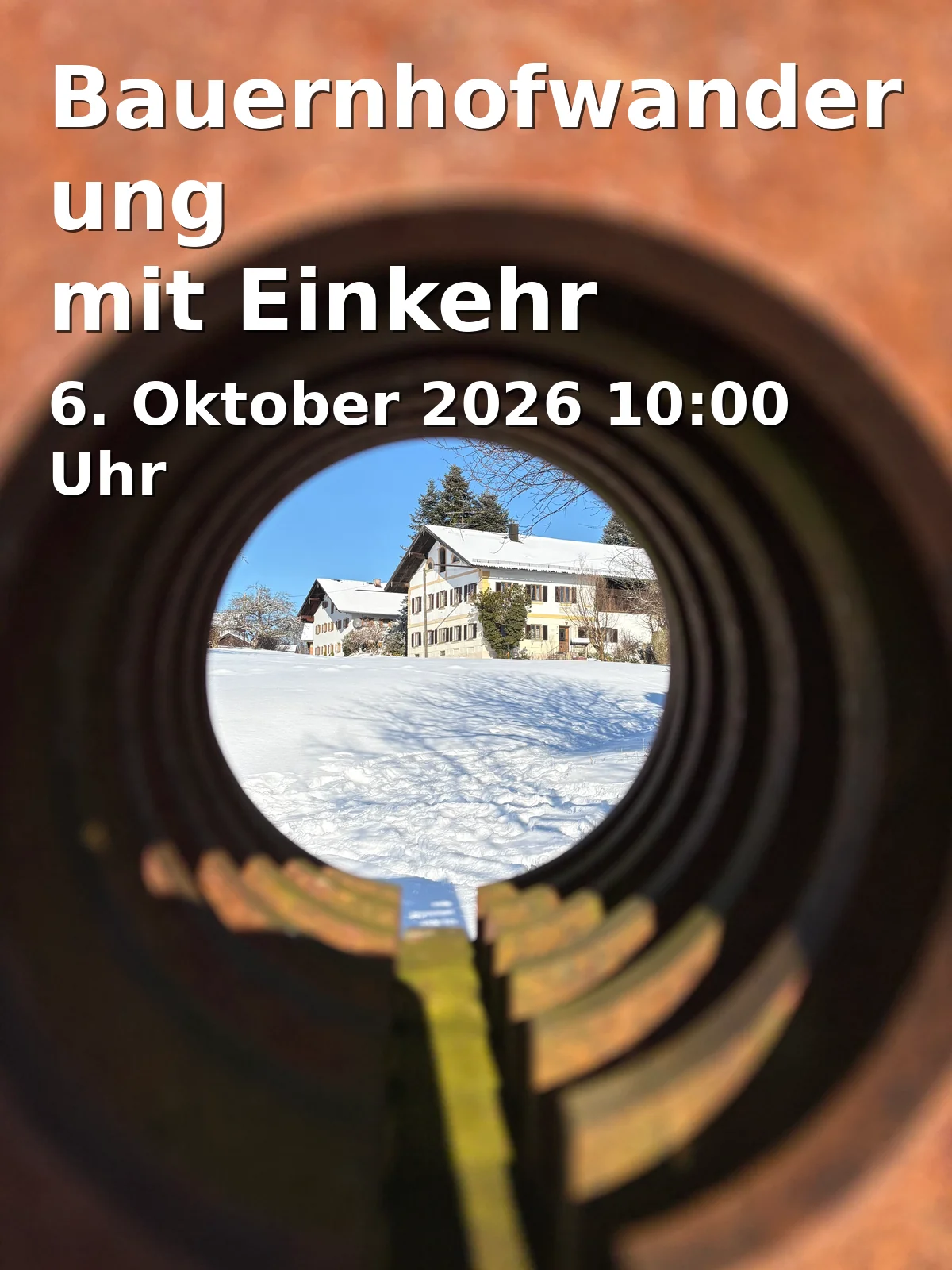 Event: Bauernhofwanderung mit Einkehr