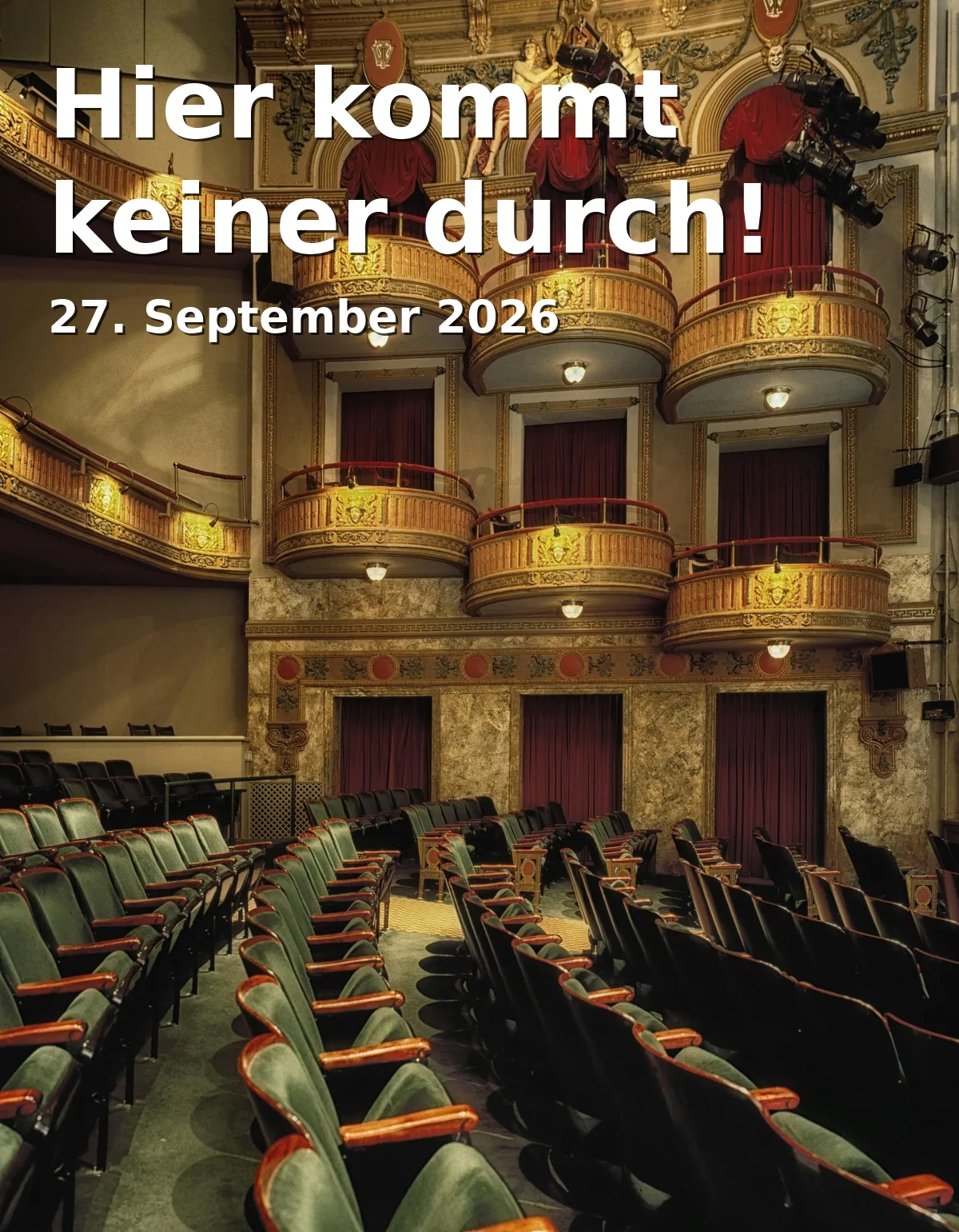 Event: Hier kommt keiner durch! in Junges Theater, Regensburg, Waffnergasse 1, 93047 Regensburg on 27. September 2026
