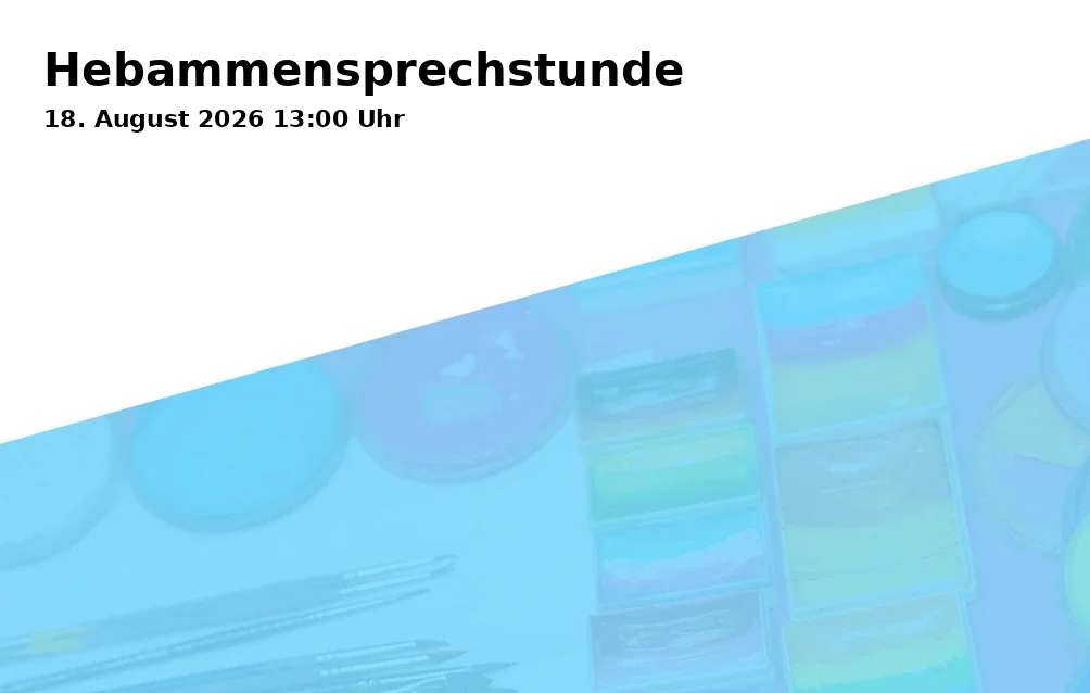 Event: Hebammensprechstunde in Rathaus Buer, Goldbergstraße 12, Gelsenkirchen on 18. August 2026
