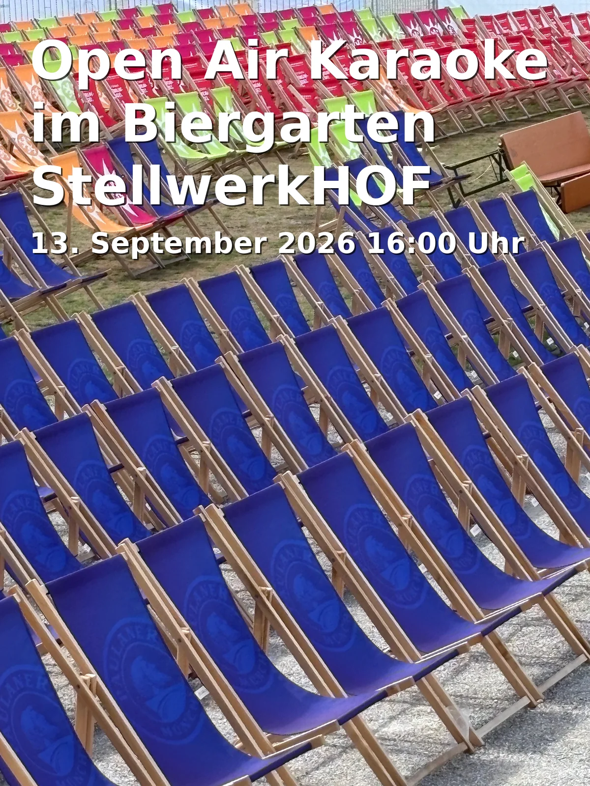 Event: Open Air Karaoke im Biergarten StellwerkHOF in Stellwerkhof, Am Stellwerk 33, 47229 Duisburg on 13. September 2026