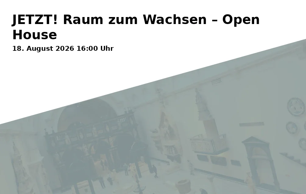 Event: JETZT! Raum zum Wachsen – Open House in Domizil des Bundes Gelsenkirchener Künstler, Bergmannstraße 53, Gelsenkirchen on 18. August 2026