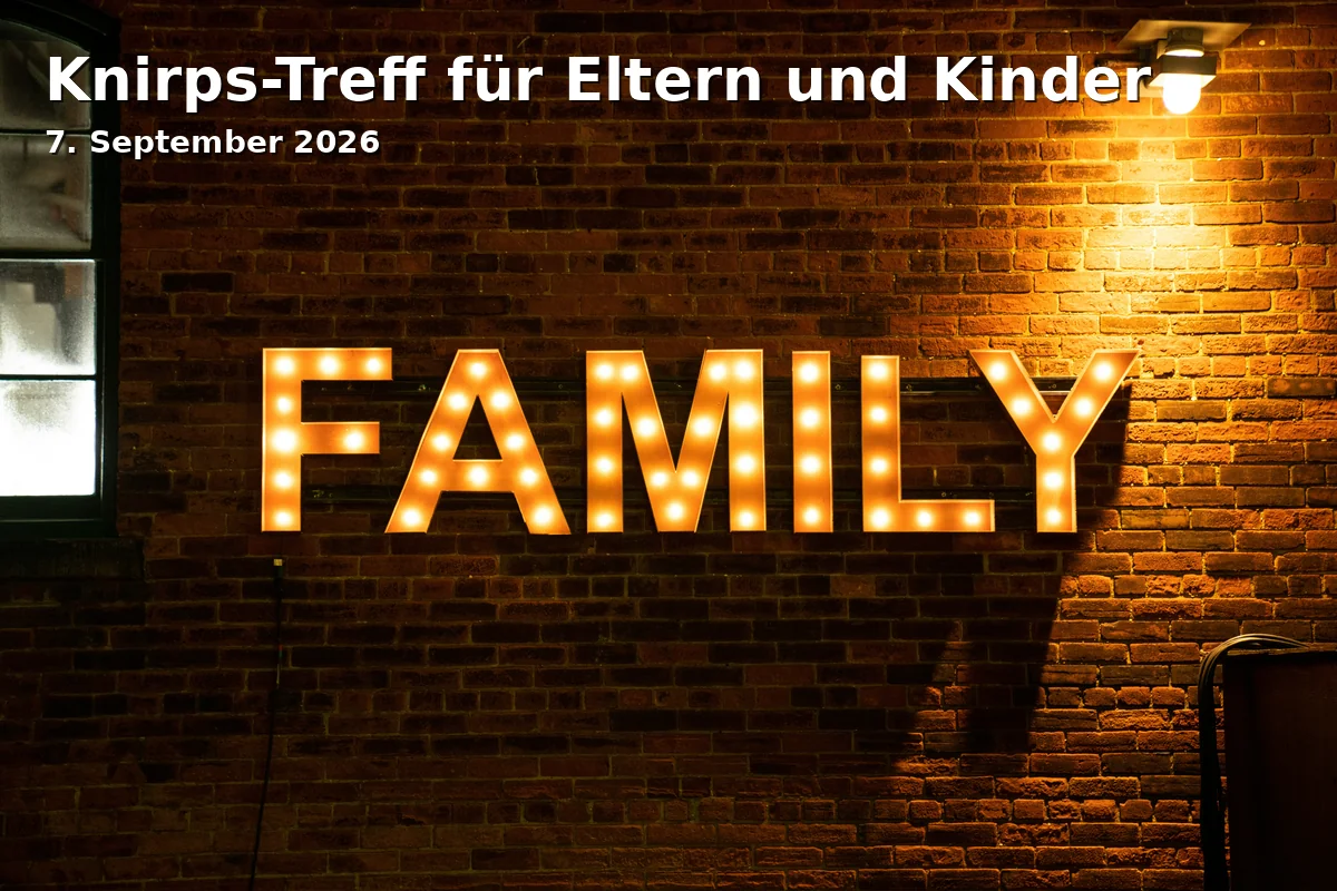 Event: Knirps-Treff für Eltern und Kinder in Familienbüro, Ebertstraße 20, Gelsenkirchen on 7. September 2026