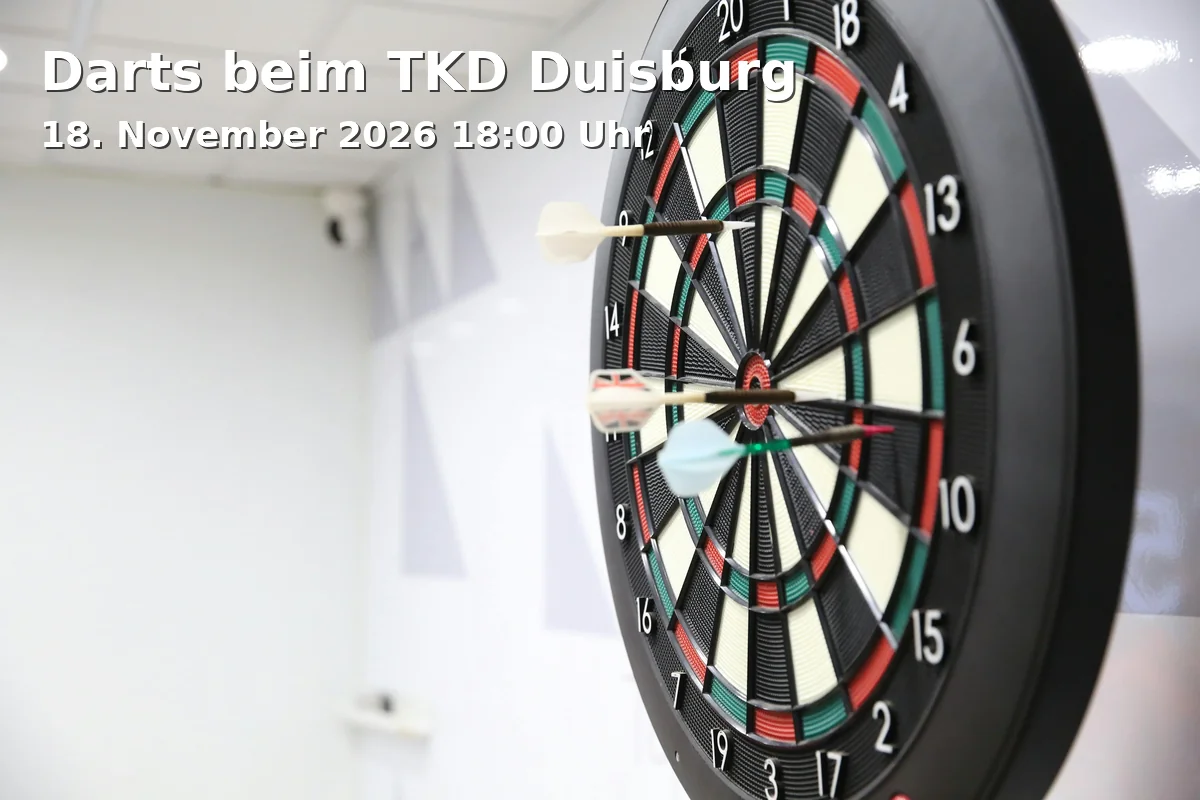 Event: Darts beim TKD Duisburg