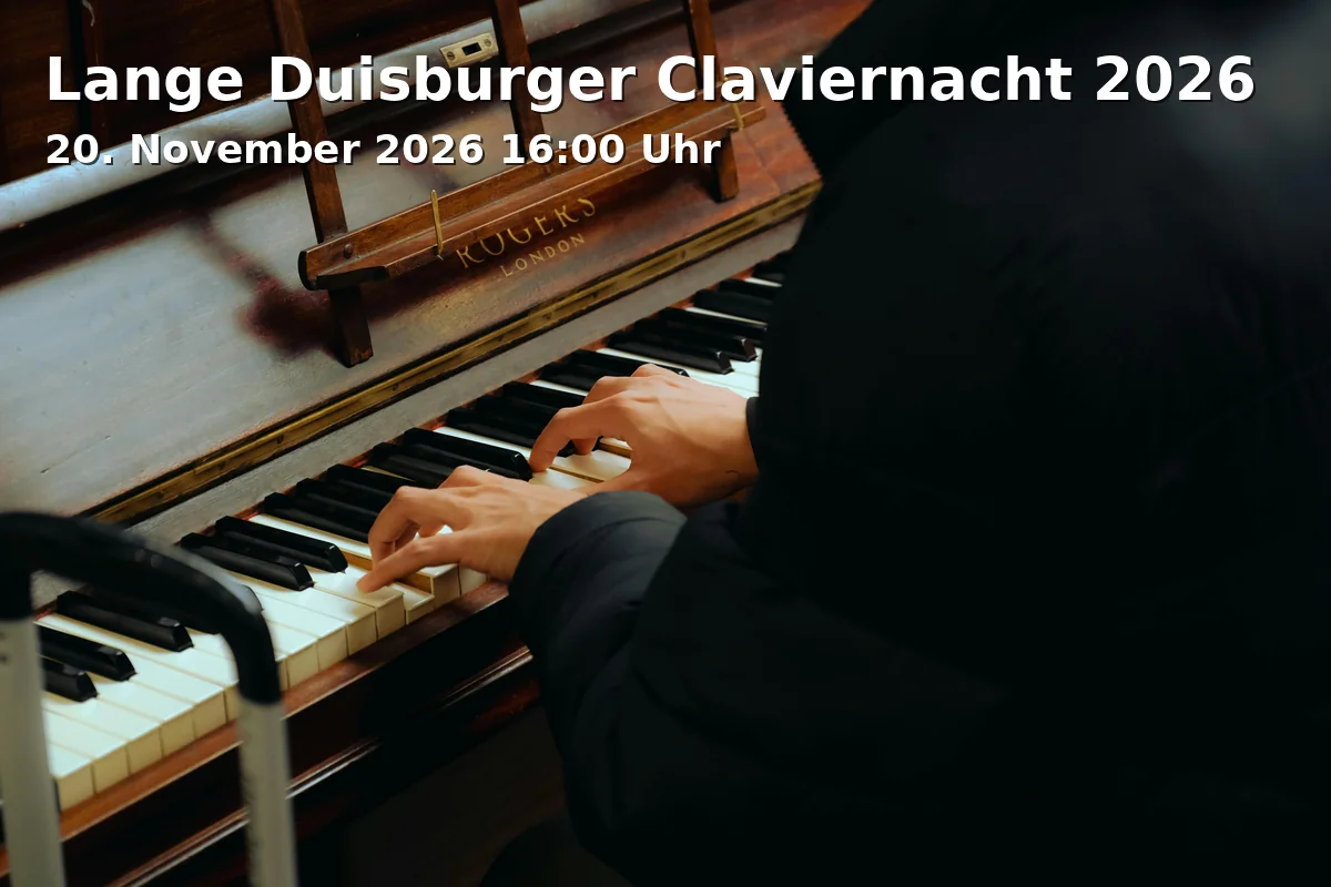Event: Lange Duisburger Claviernacht 2026