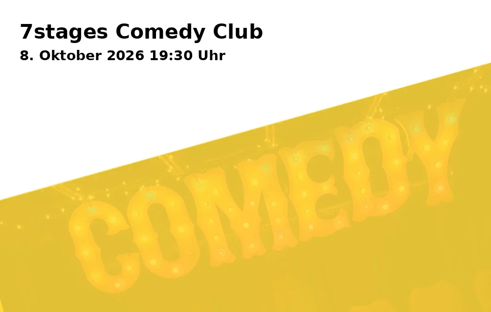 Event: 7stages Comedy Club