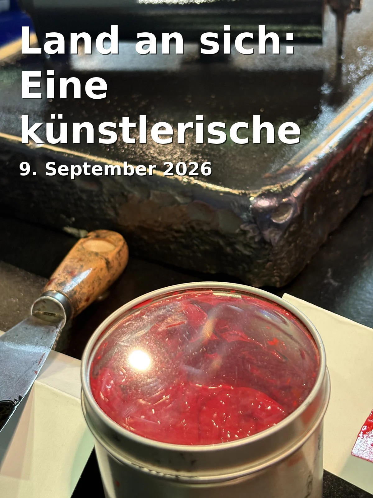 Event: Land an sich: Eine künstlerische Reflexion in Landtag Brandenburg, Alter Markt 1, Potsdam on 9. September 2026