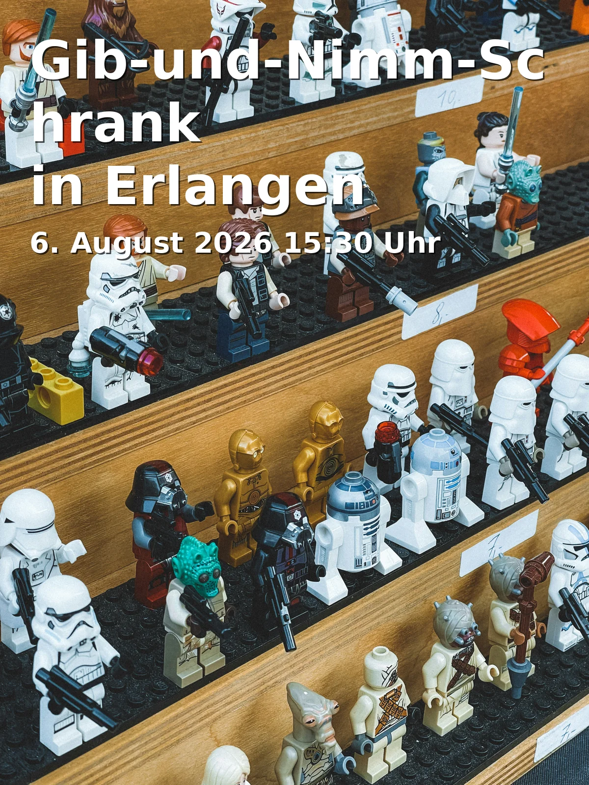 Event: Gib-und-Nimm-Schrank in Erlangen in Stadtteilzentrum Die Scheune, Odenwaldallee 2, 91056 Erlangen on 6. August 2026