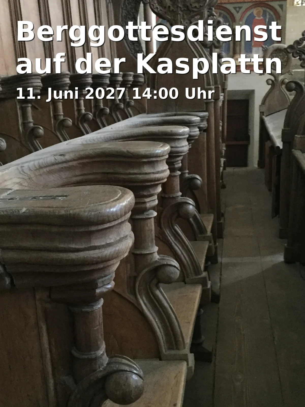 Event: Mountain Service at the Kasplattn in Gipfelkreuz Käsplatte, 94379 Sankt Englmar on 11. June 2027