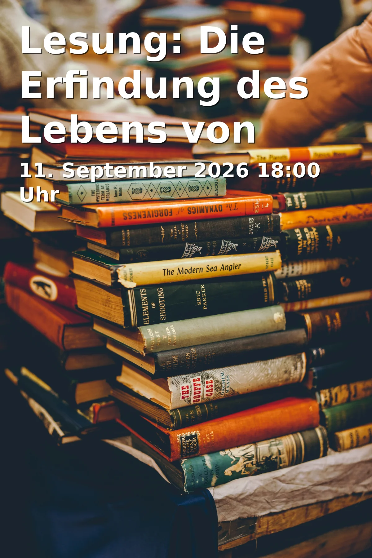 Event: Lesung: Die Erfindung des Lebens von Hanns-Josef Ortheil in kultur.lokal.fürth, Bahnhofplatz 2, 90762 Fürth on 11. September 2026