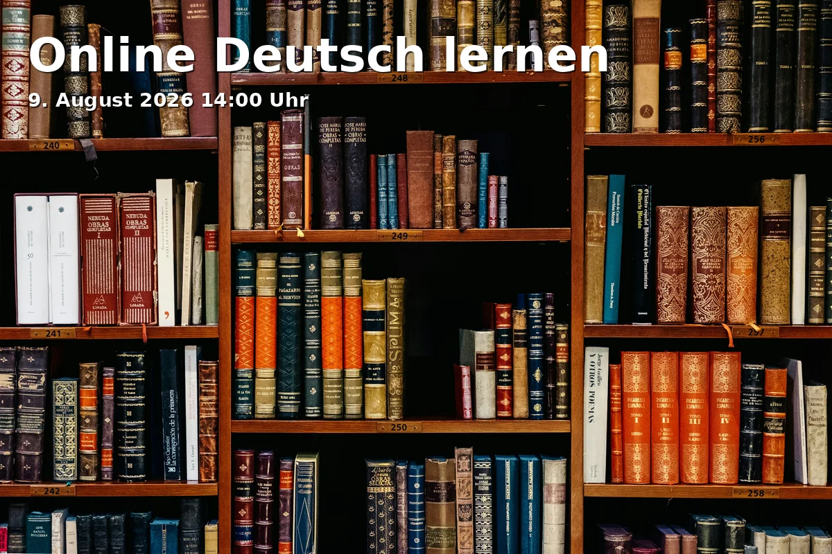 Event: Online Deutsch lernen in Stadtbibliothek Hauptstelle, Münsterplatz 17, 79098 Freiburg on 9. August 2026