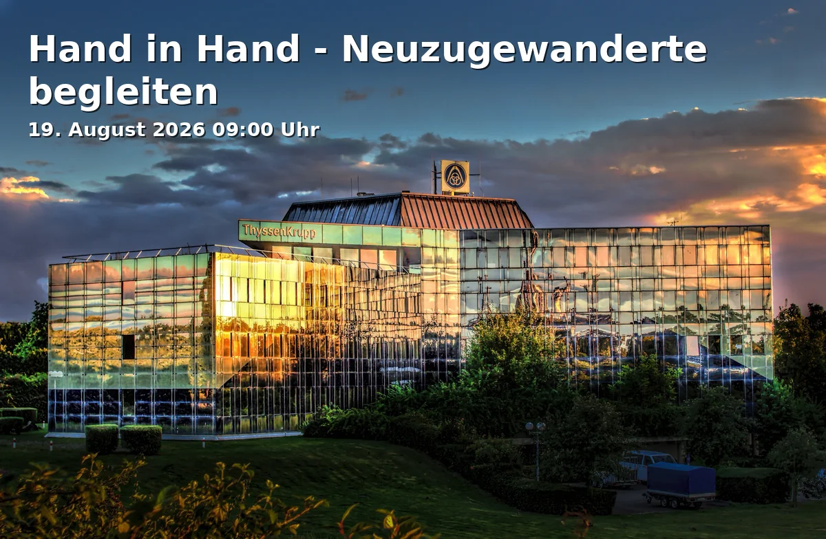 Event: Hand in Hand - Neuzugewanderte begleiten in Quartiersladen Schalke, Liboriusstraße 63a, Gelsenkirchen on 19. August 2026