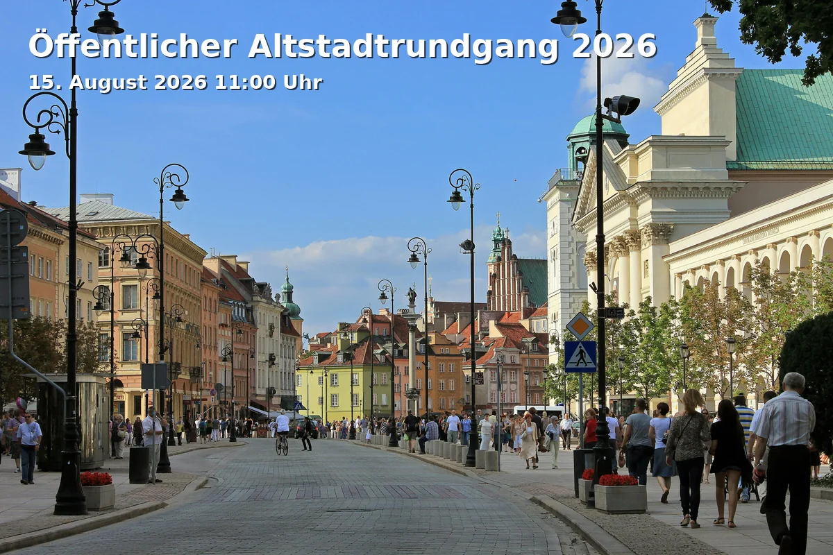 Event: Öffentlicher Altstadtrundgang 2026 in Touristinformation am Marienplatz 7, Innenhof on 15. August 2026