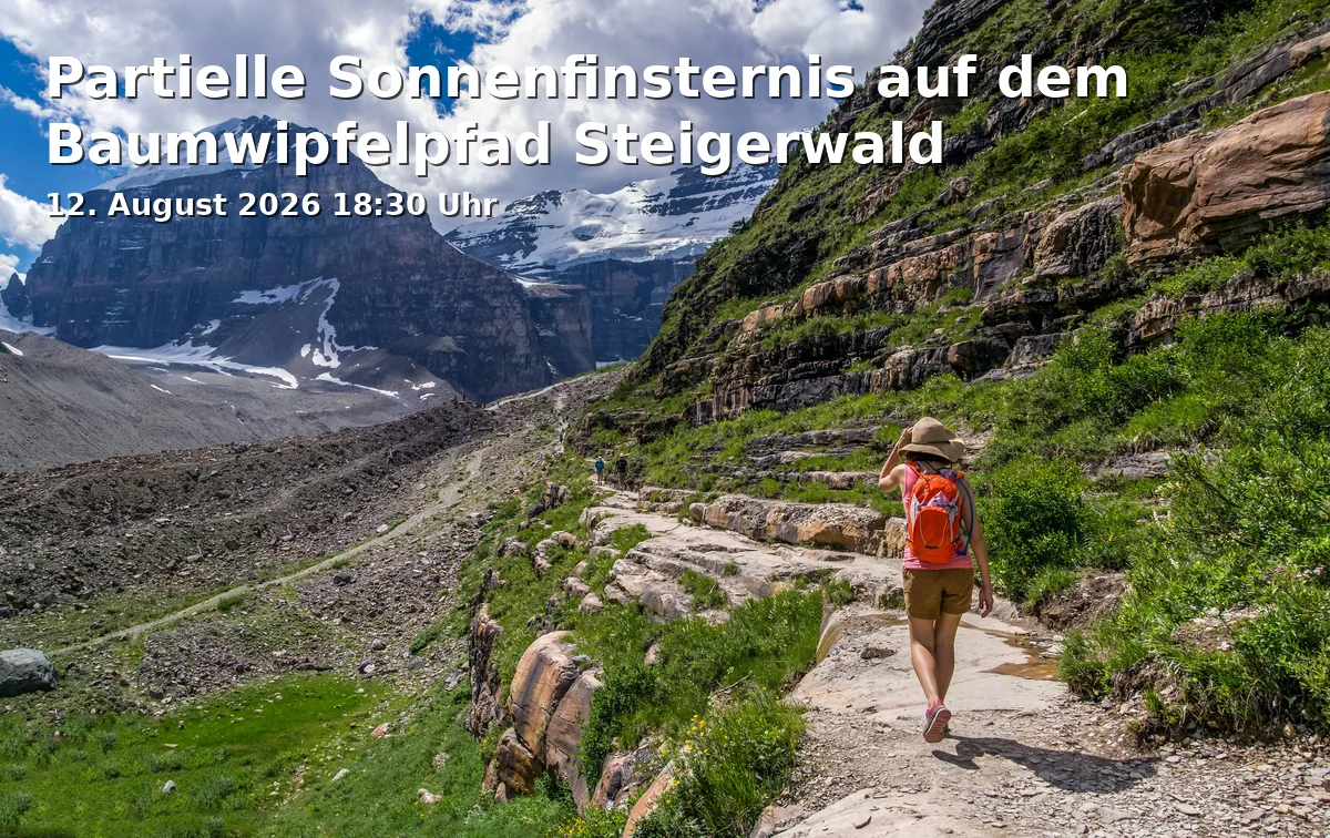 Event: Partial Solar Eclipse on the Tree Top Path Steigerwald in Radstein 2, 96157 Ebrach, Deutschland on 12. August 2026