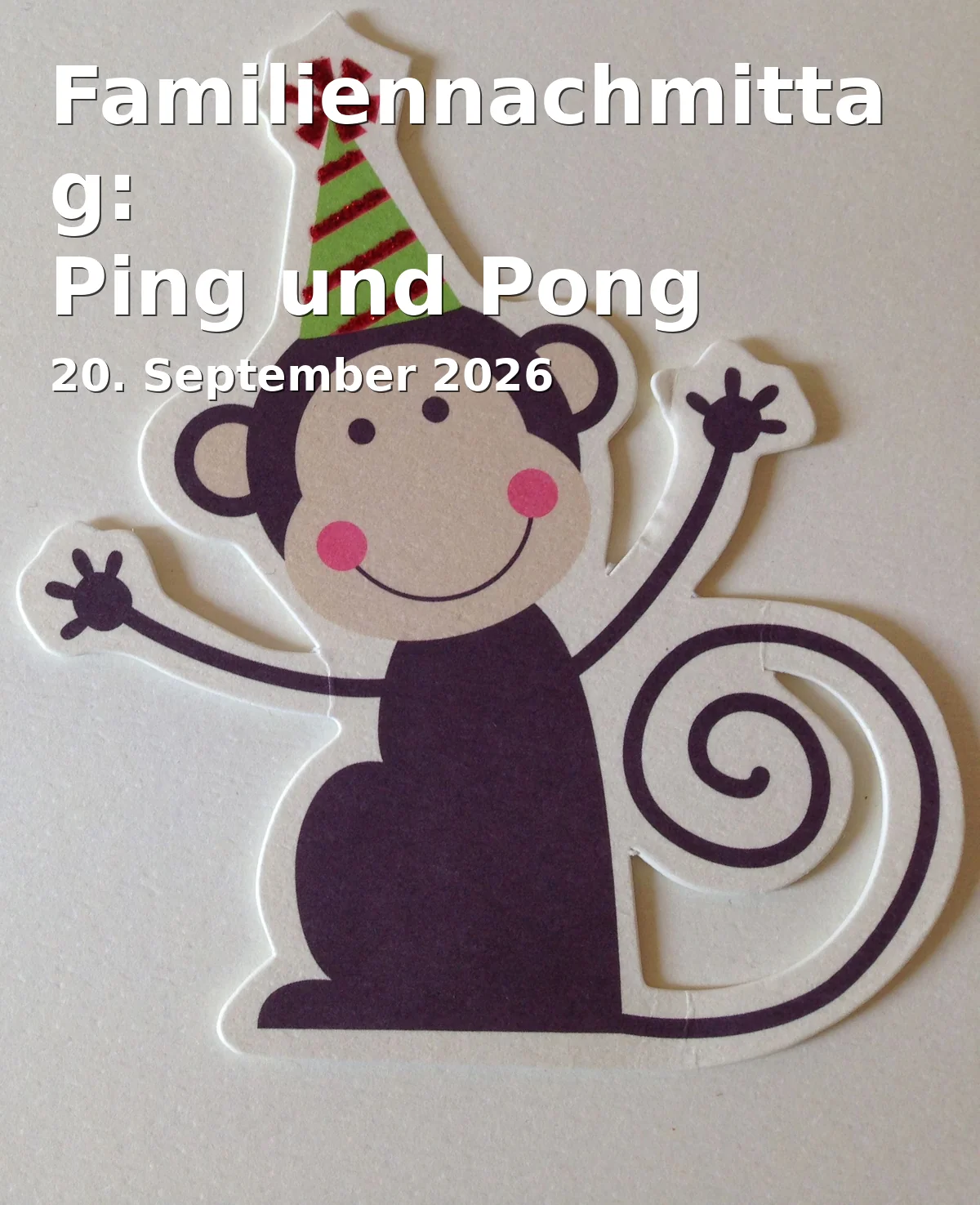 Event: Familiennachmittag: Ping und Pong in Museum für Neue Kunst, Marienstraße 10a, 79098 Freiburg on 20. September 2026