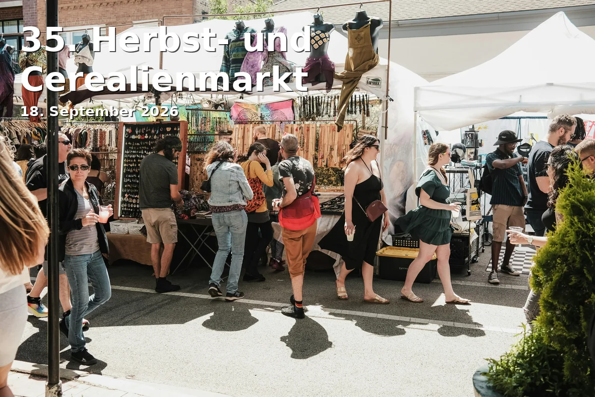 Event: 35. Herbst- und Cerealienmarkt