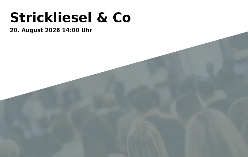 Event: Strickliesel & Co in Stadtteilbibliothek Horst, Turfstraße 21, Gelsenkirchen on 20. August 2026