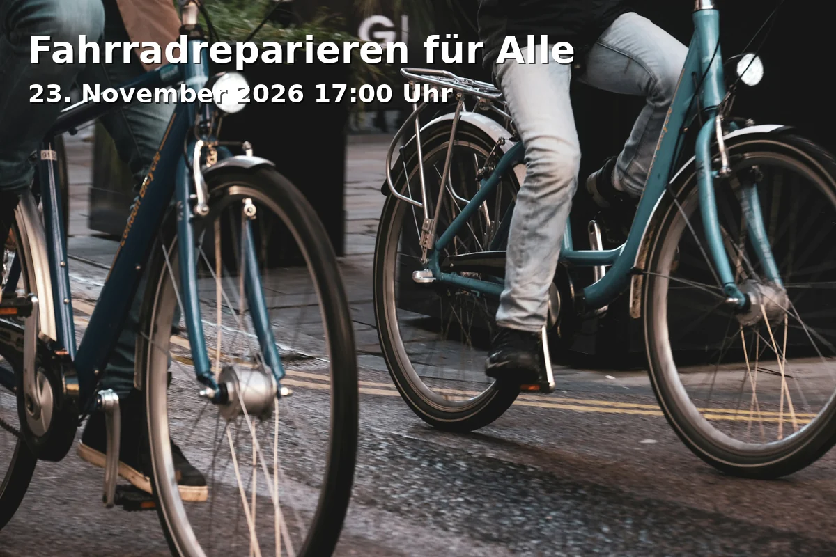 Event: Fahrradreparieren für Alle