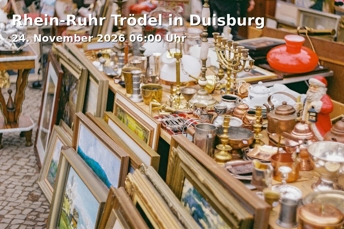 Event: Rhein-Ruhr Trödel in Duisburg