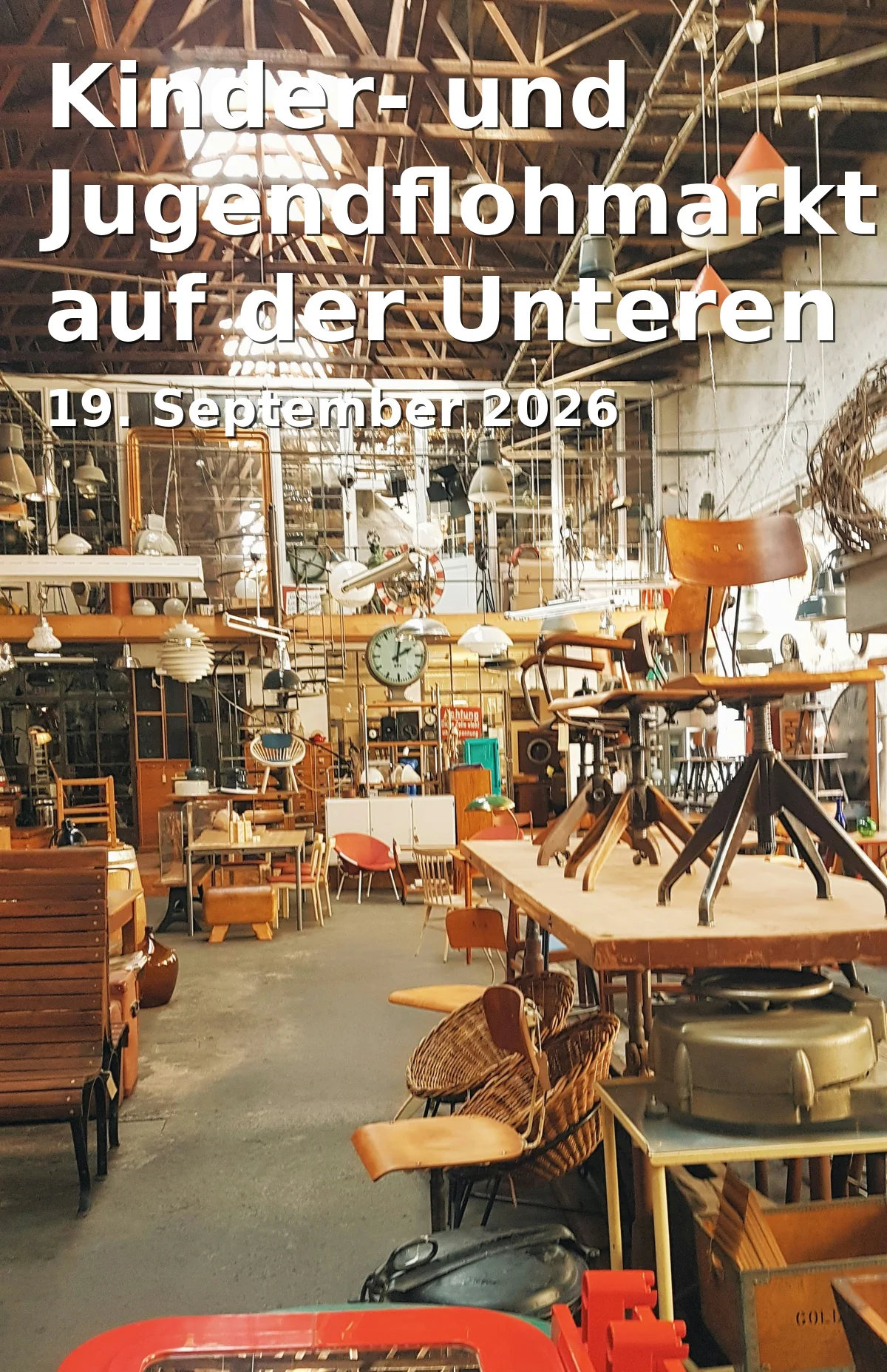 Event: Kinder- und Jugendflohmarkt auf der Unteren Brücke in Untere Brücke, 96047 Bamberg on 19. September 2026