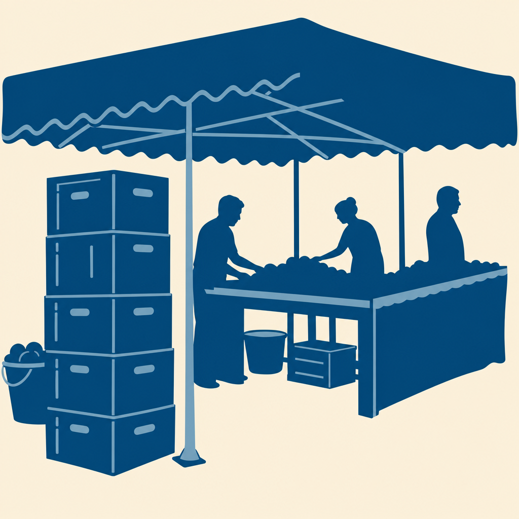 Event: Neu-Ulmer Wochenmarkt in Petrusplatz, 89231 Neu-Ulm-Stadtmitte on 8. August 2026