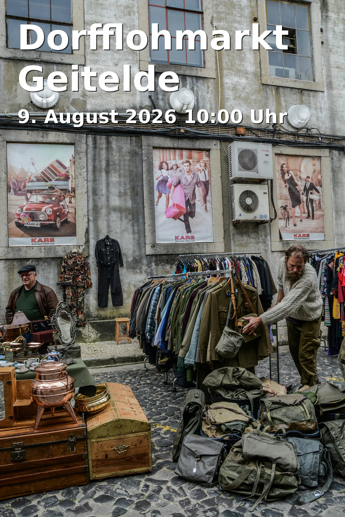Event: Dorfflohmarkt Geitelde in Braunschweig-Geitelde, Geiteldestraße 48, 38122, Braunschweig on 9. August 2026