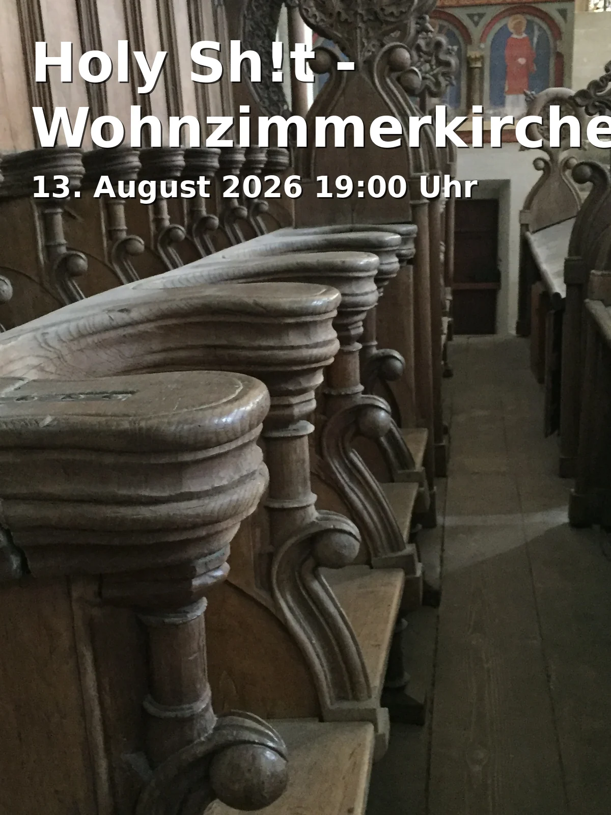 Event: Holy Sh!t - Wohnzimmerkirche in St. Michaelis, Echternstr. 67, 38100, Braunschweig on 13. August 2026
