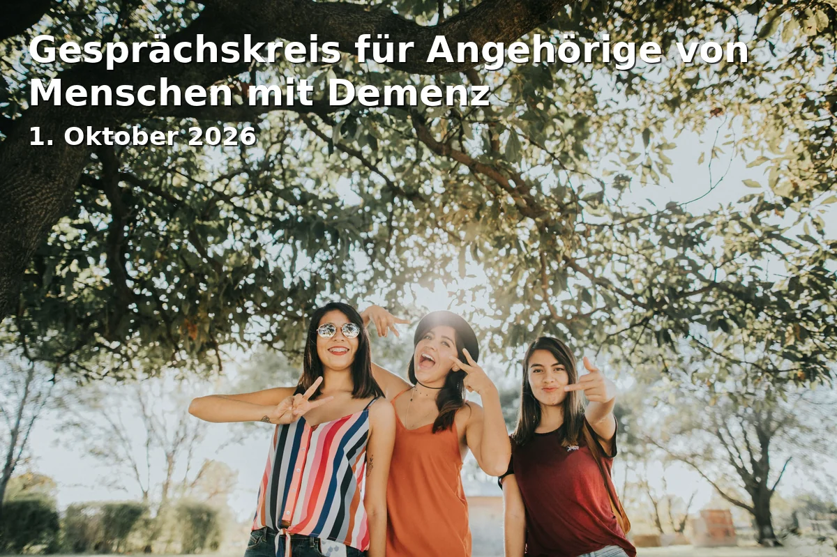 Event: Gesprächskreis für Angehörige von Menschen mit Demenz