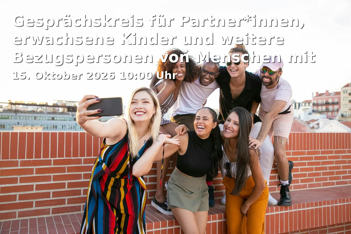 Event: Gesprächskreis für Partner*innen, erwachsene Kinder und weitere Bezugspersonen von Menschen mit Demenz