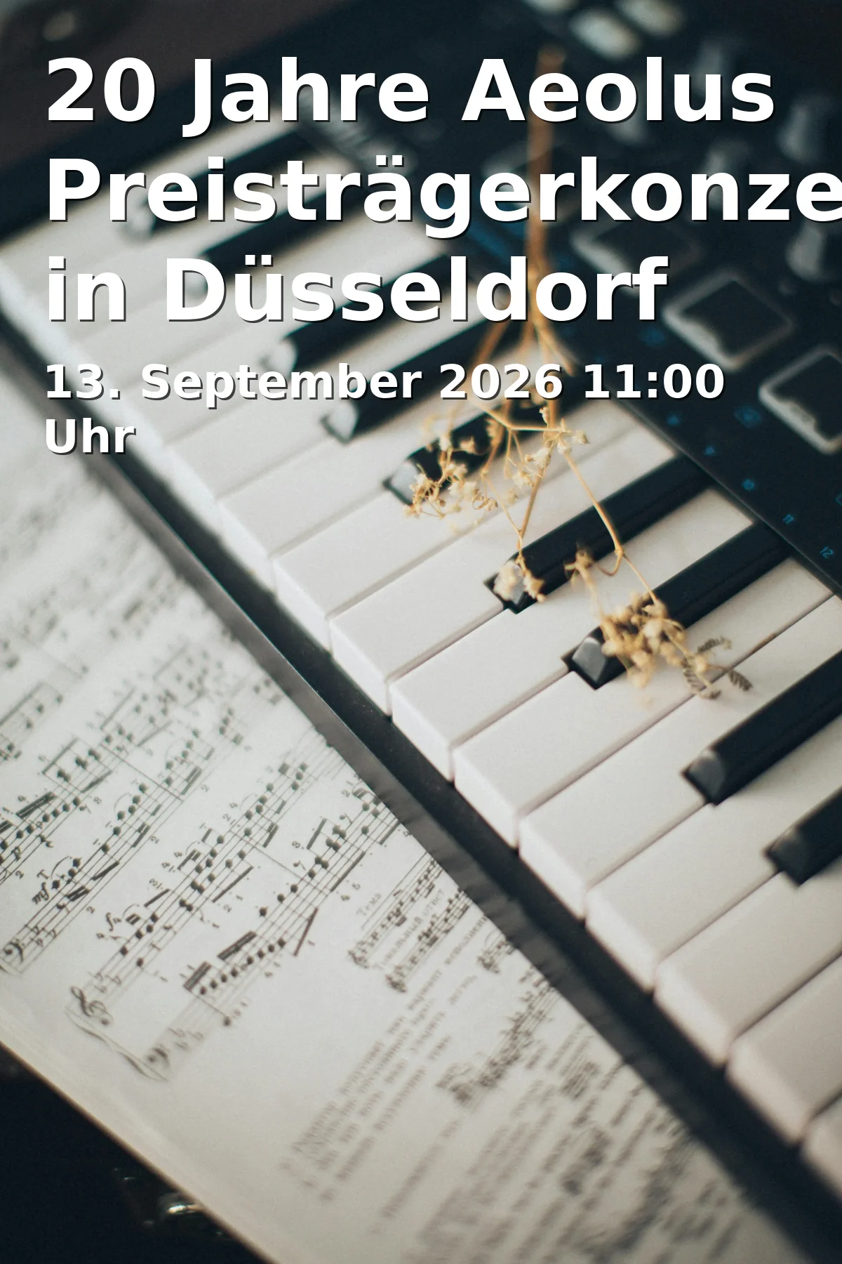 Event: 20 Jahre Aeolus Preisträgerkonzert in Düsseldorf