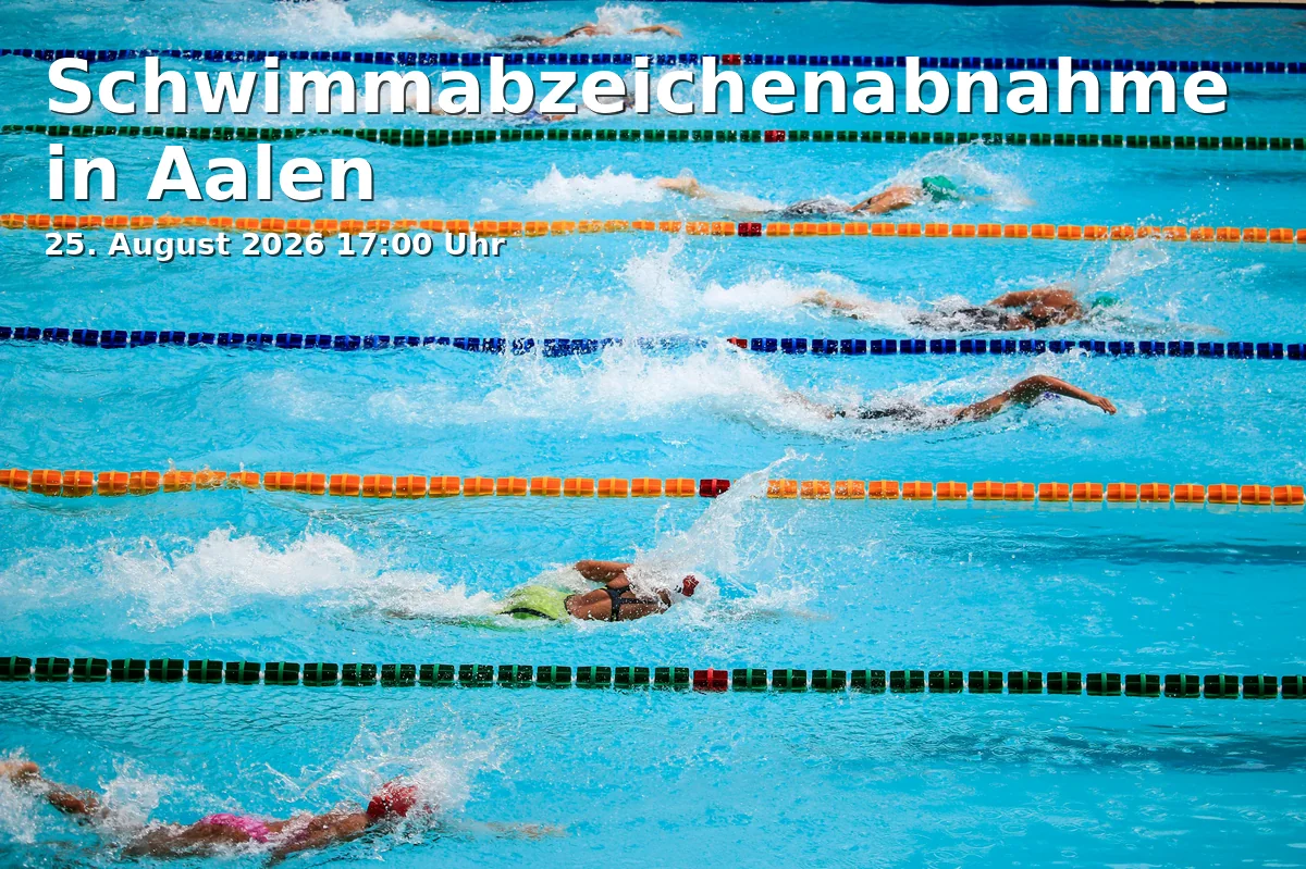 Event: Schwimmabzeichenabnahme in Aalen