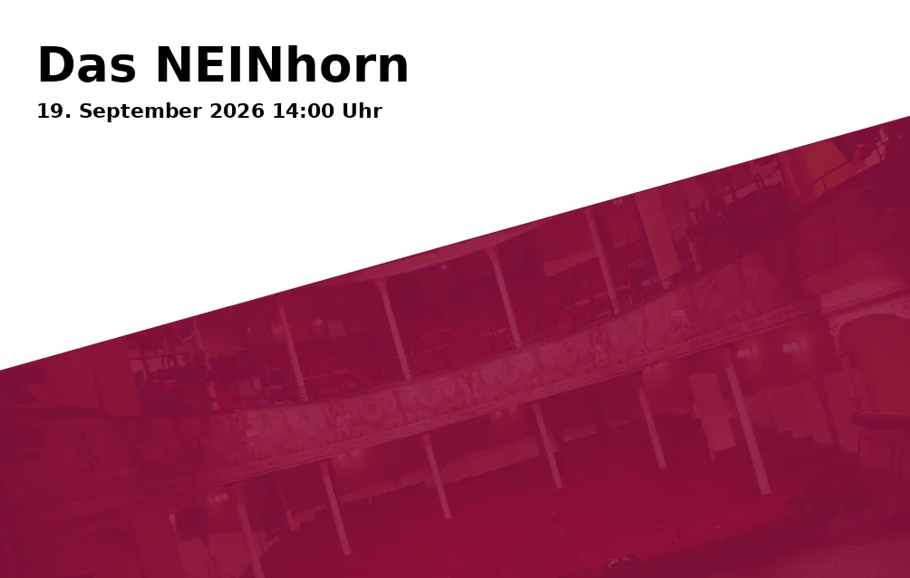 Event: Das NEINhorn