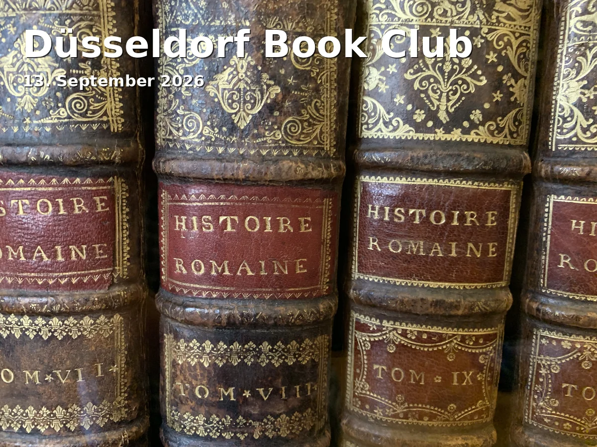 Event: Düsseldorf Book Club