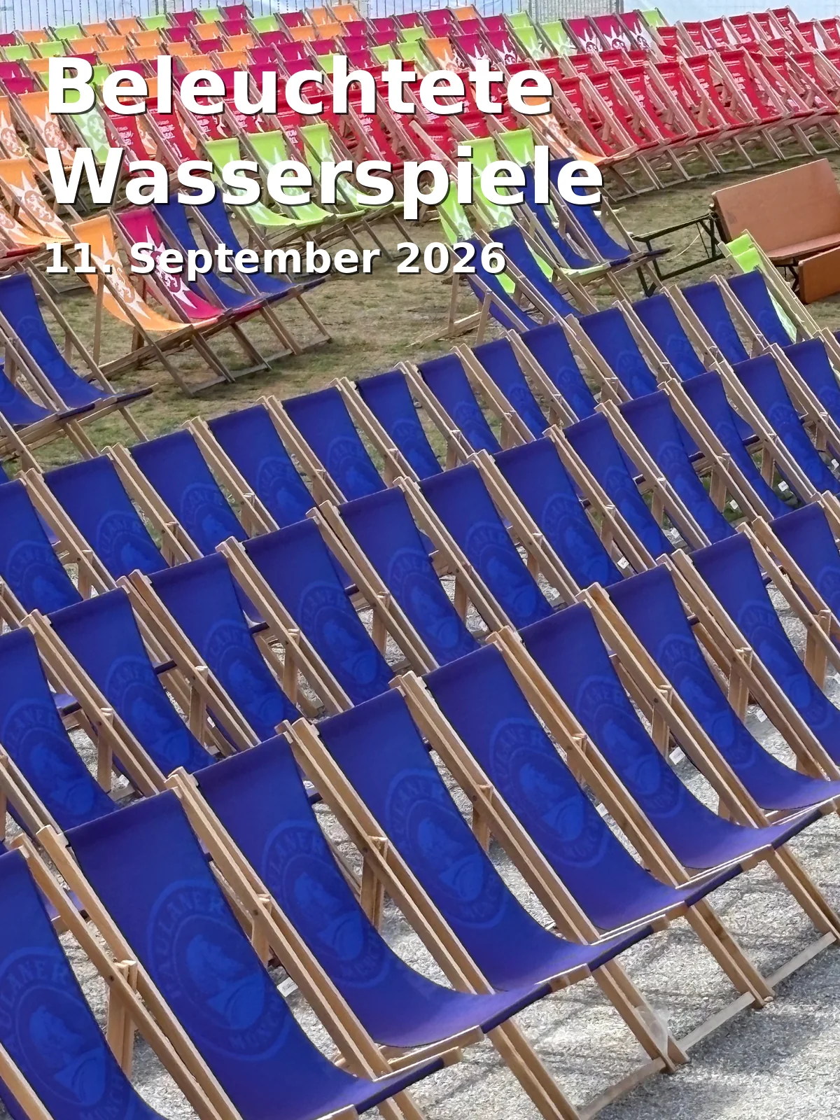 Event: Beleuchtete Wasserspiele