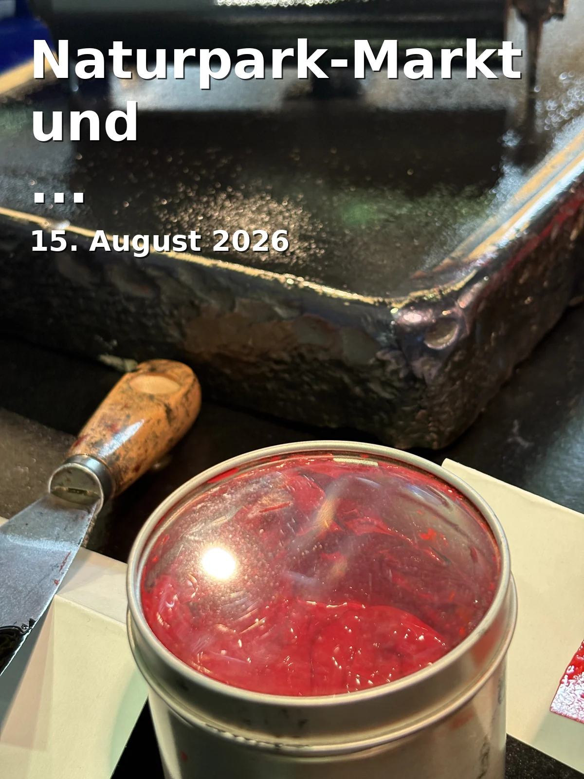 Event: Naturpark-Markt und Holzschneflertage