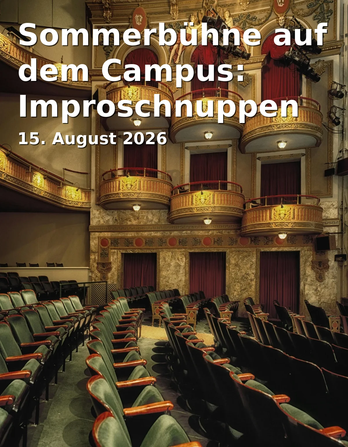 Sommerbühne auf dem Campus: Improschnuppen