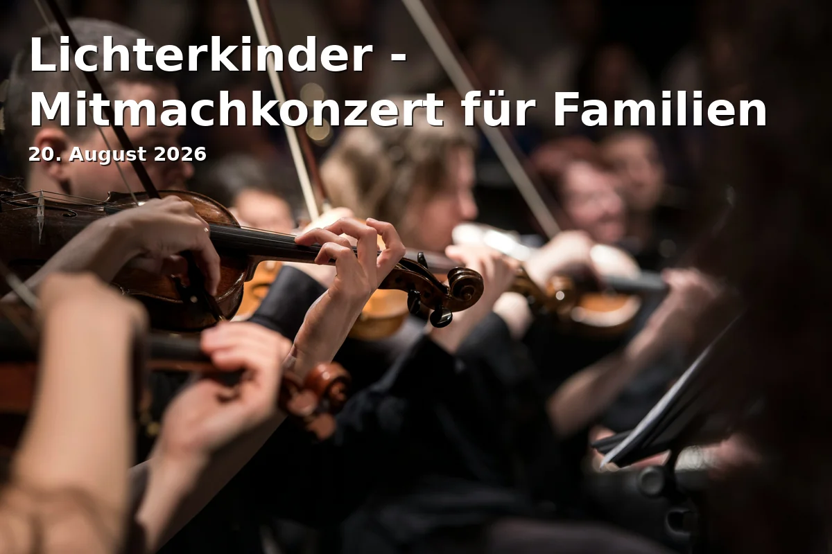 Event: Lichterkinder - Mitmachkonzert für Familien